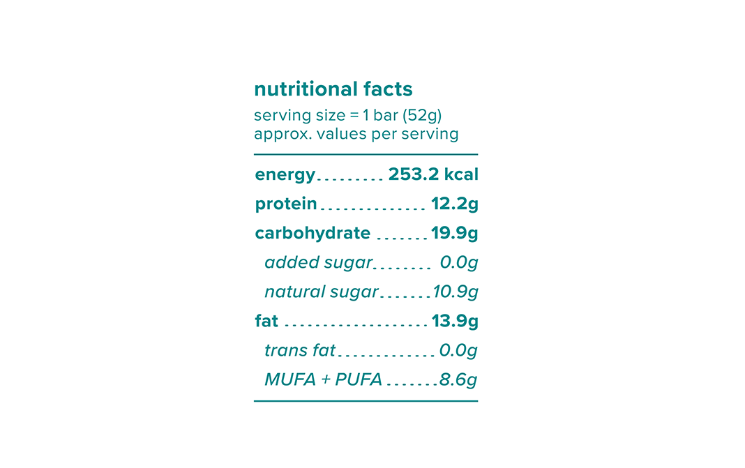And Nothing Else Coconut Cocoa 12g Protein Bar   Pack  52 grams